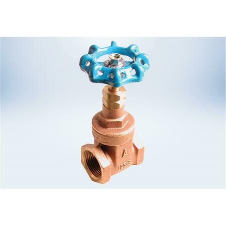 AMERICAN VALVE 3R 2 1-2 2.5 in. Lead Free Gate Valve - International Polymer Solutions with O-Ring 3R 2 1/2&quot;